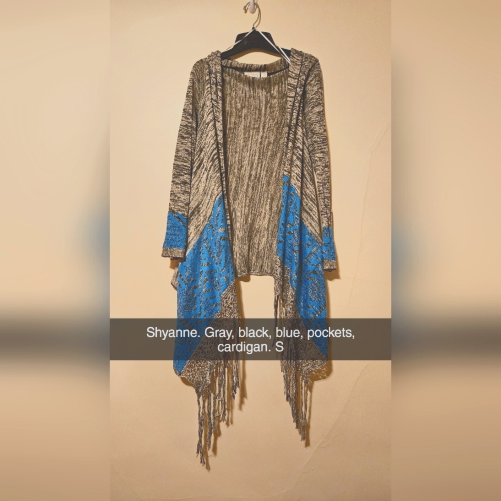 Shyanne cardigan S black blue